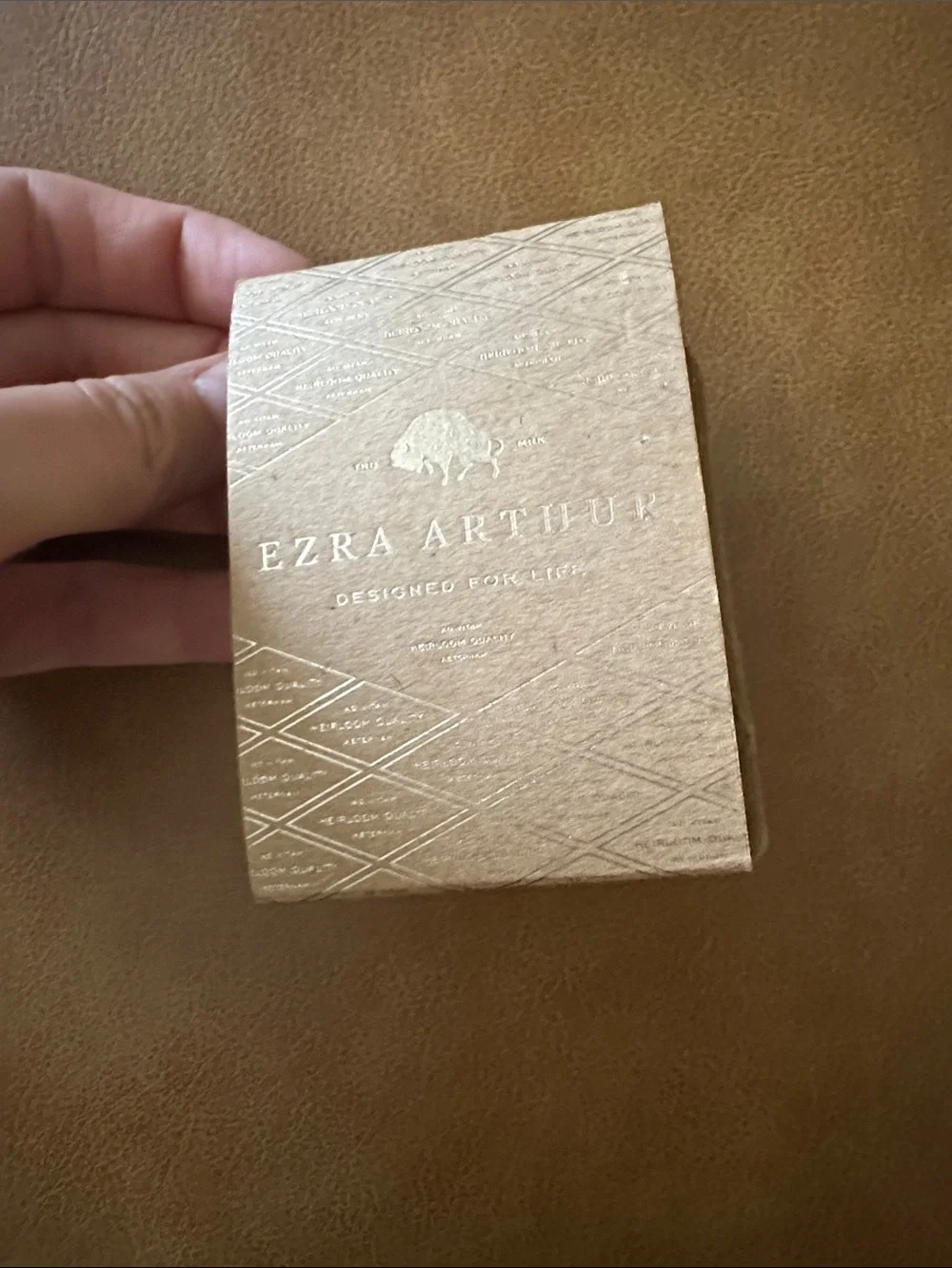 Ezra Arthur slim tan